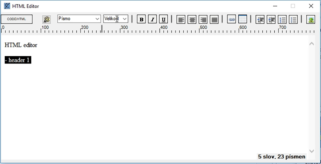 HTML Editor